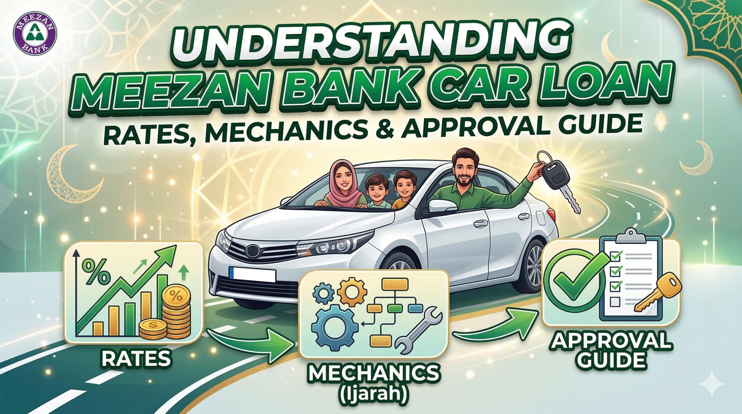 Understanding the Meezan Bank Car Loan_ Rates, Mechanics and Approval Guide